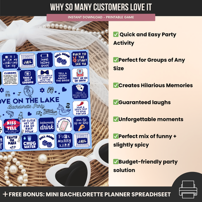 Drinking Board Game - Love on The Lake