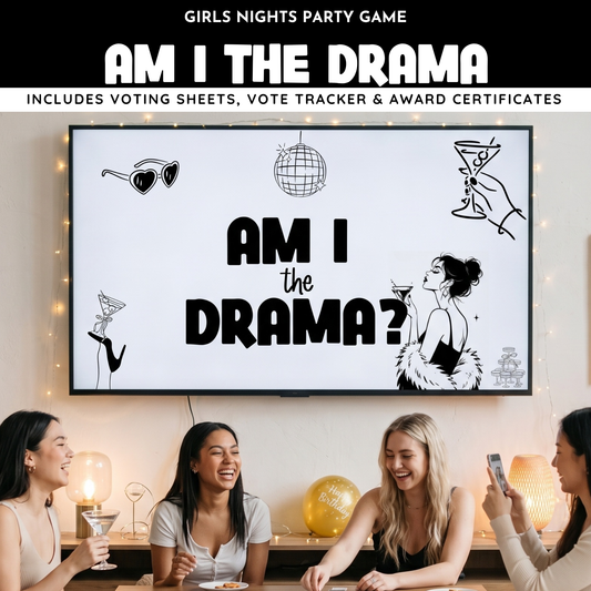 Am I The Drama? Slideshow Game For Girls Night