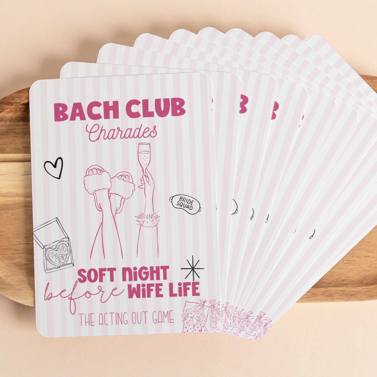 Girls Gone Mild Bachelorette Party Charades