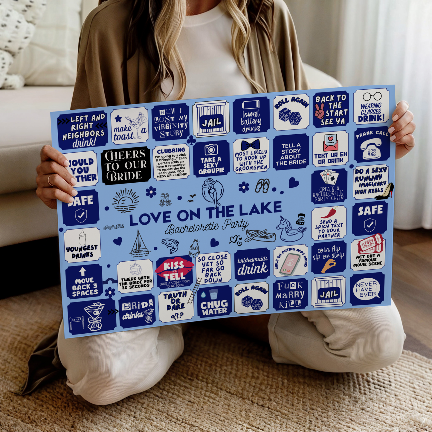 Drinking Board Game - Love on The Lake