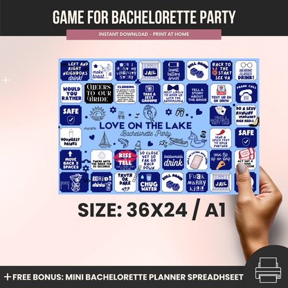 Drinking Board Game - Love on The Lake