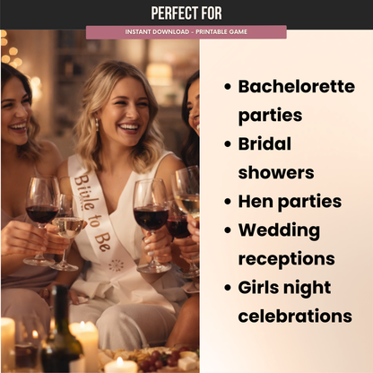 Bachelorette QR Code Photo Upload Sign
