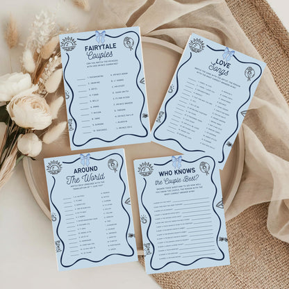 Love On The Lake Bachelorette Party Bundle - 50 Games