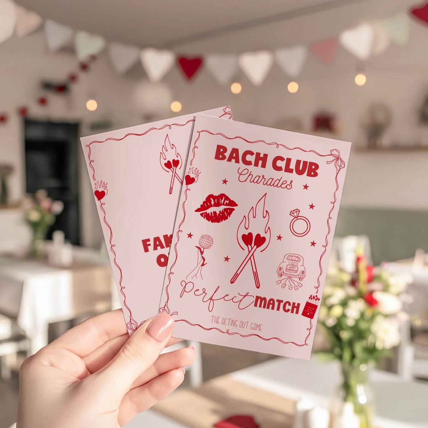 Perfect Match Bachelorette Party Charades Game