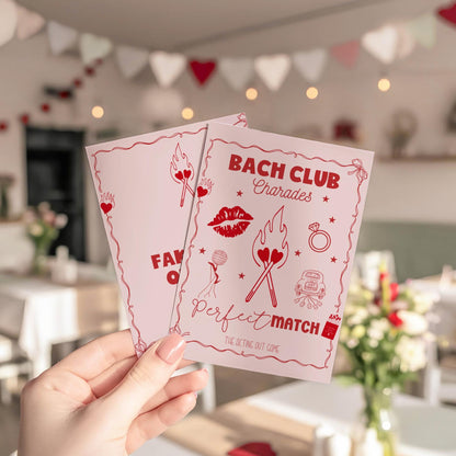 Perfect Match Bachelorette Party Charades Game