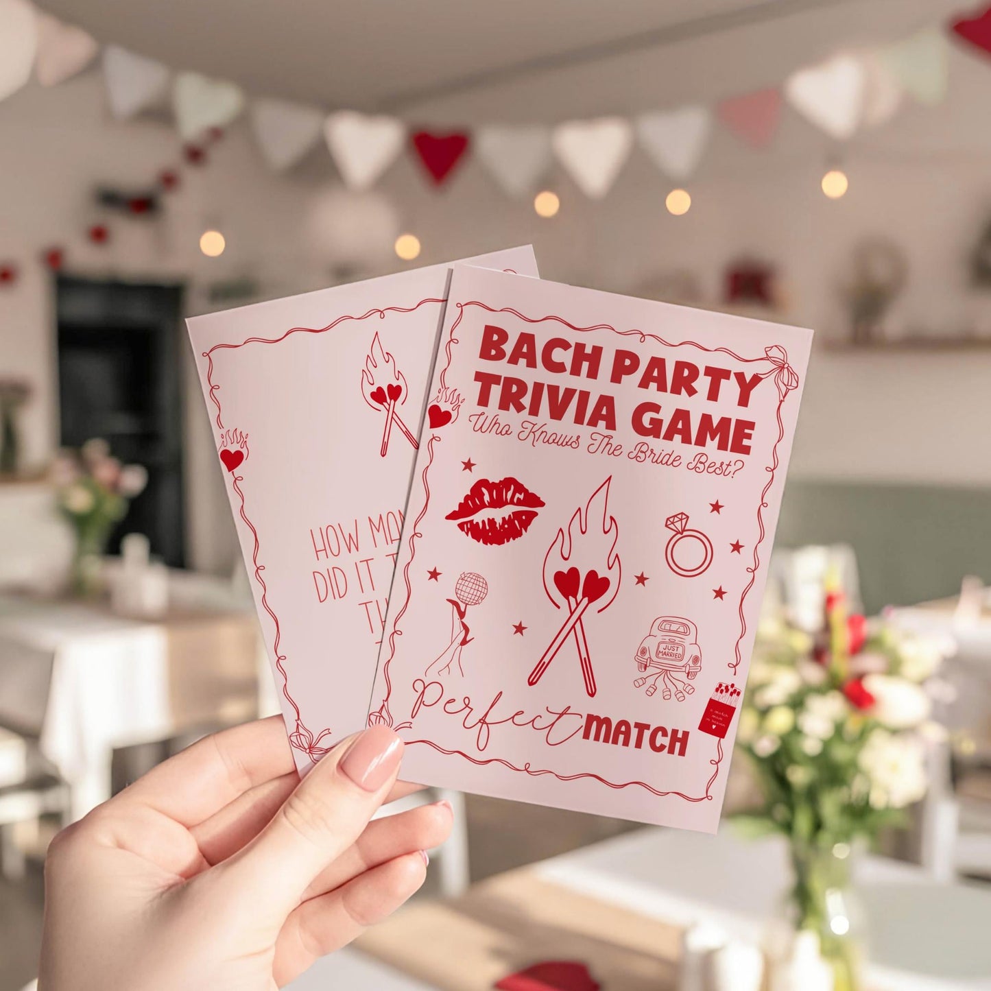 Perfect Match Bride Trivia Game