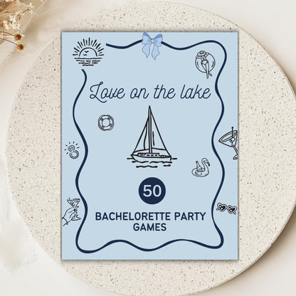 Love On The Lake Bachelorette Party Bundle - 50 Games