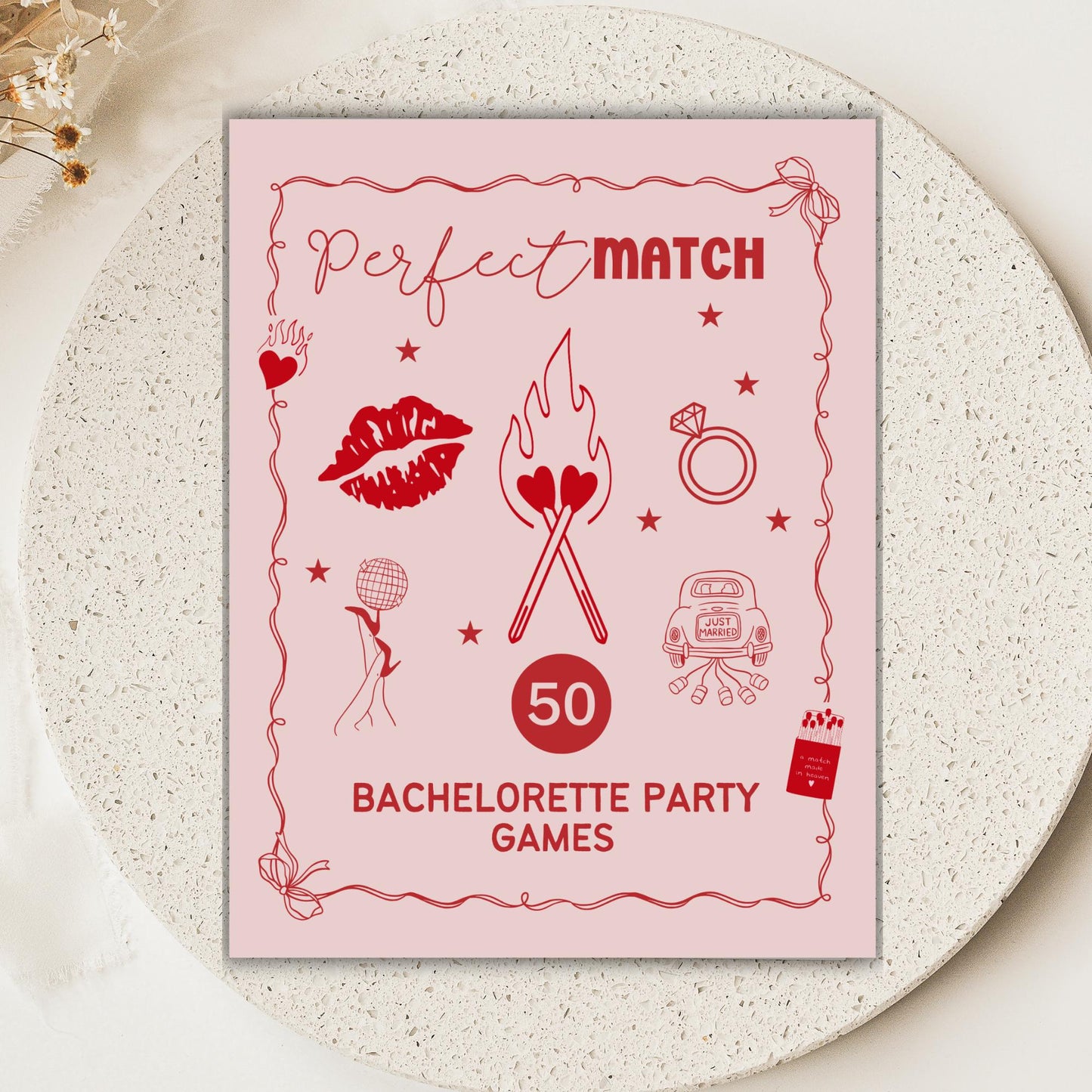Perfect Match Bachelorette Party Bundle - 50 Games