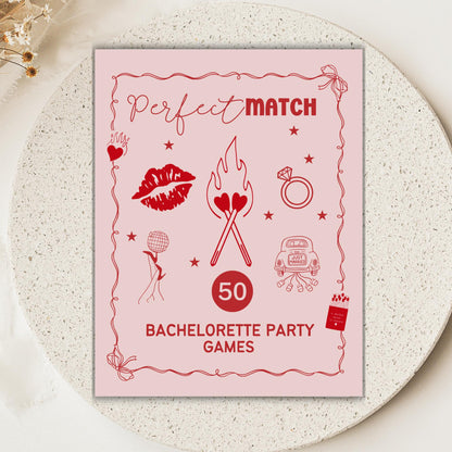 Perfect Match Bachelorette Party Bundle - 50 Games