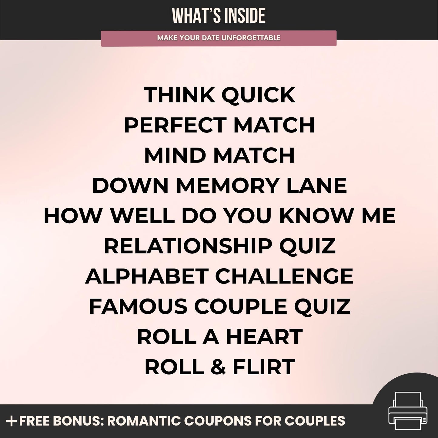 Couples Relationship Quiz Game