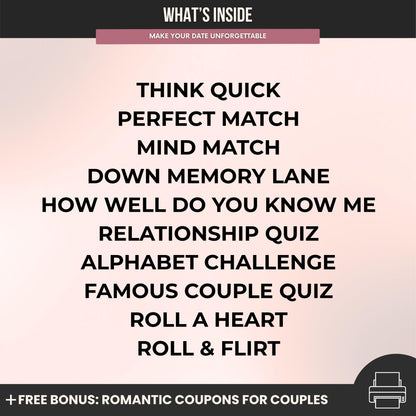 Couples Relationship Quiz Game
