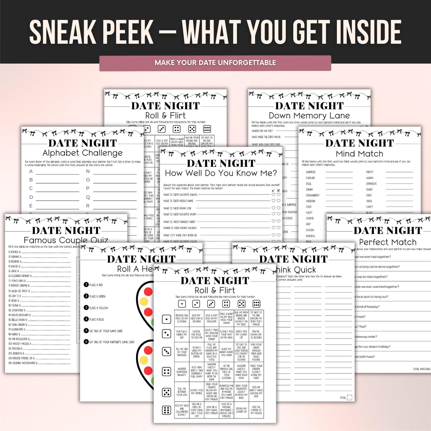 Couples Relationship Quiz Game