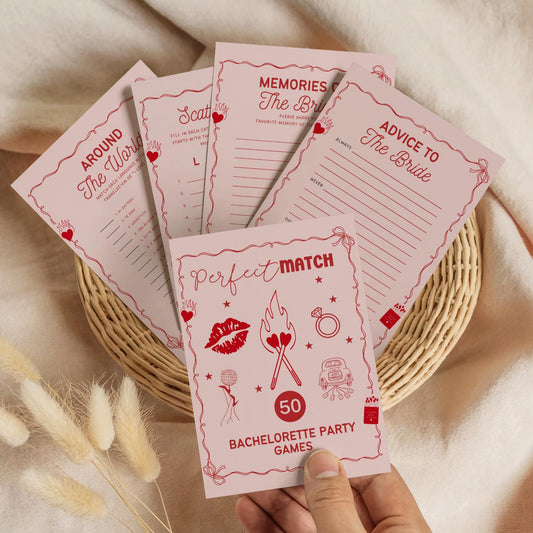 Perfect Match Bachelorette Party Bundle - 50 Games
