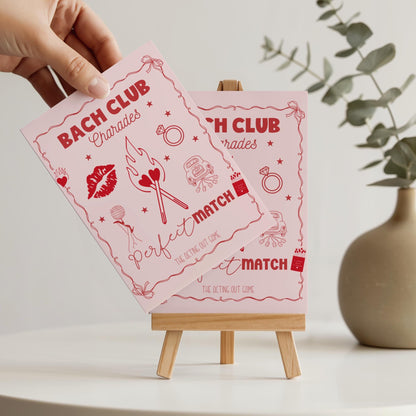 Perfect Match Bachelorette Party Charades Game