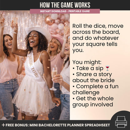 Roll The Dice Board Game - Vino Before Vows
