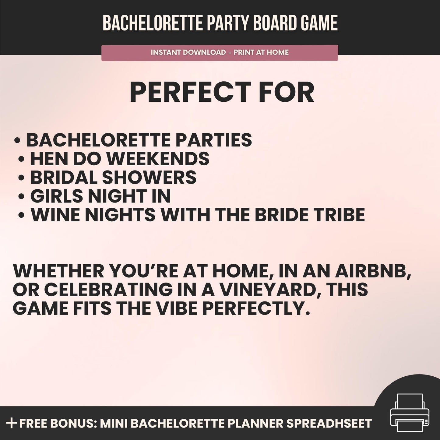 Roll The Dice Board Game - Vino Before Vows
